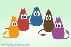 Gefühlsmonster in Gruppen und Teams